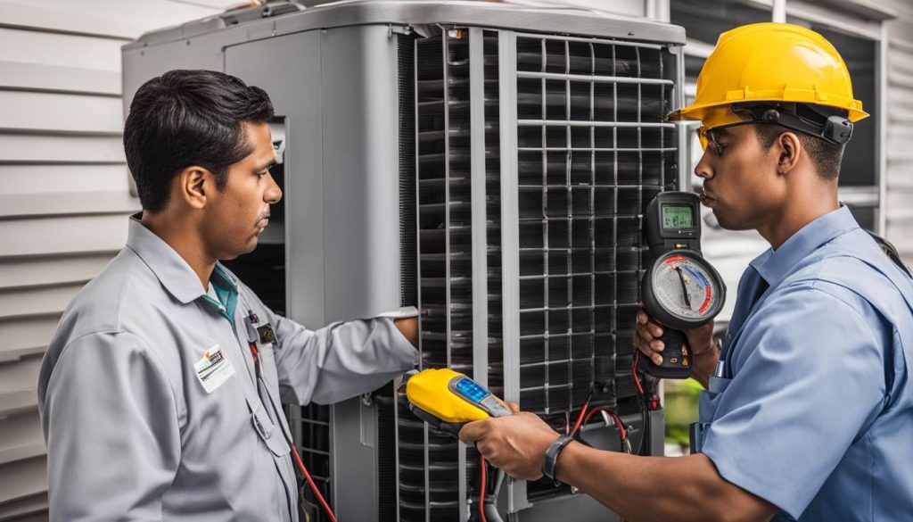 Professional AC Refrigerant Level Service