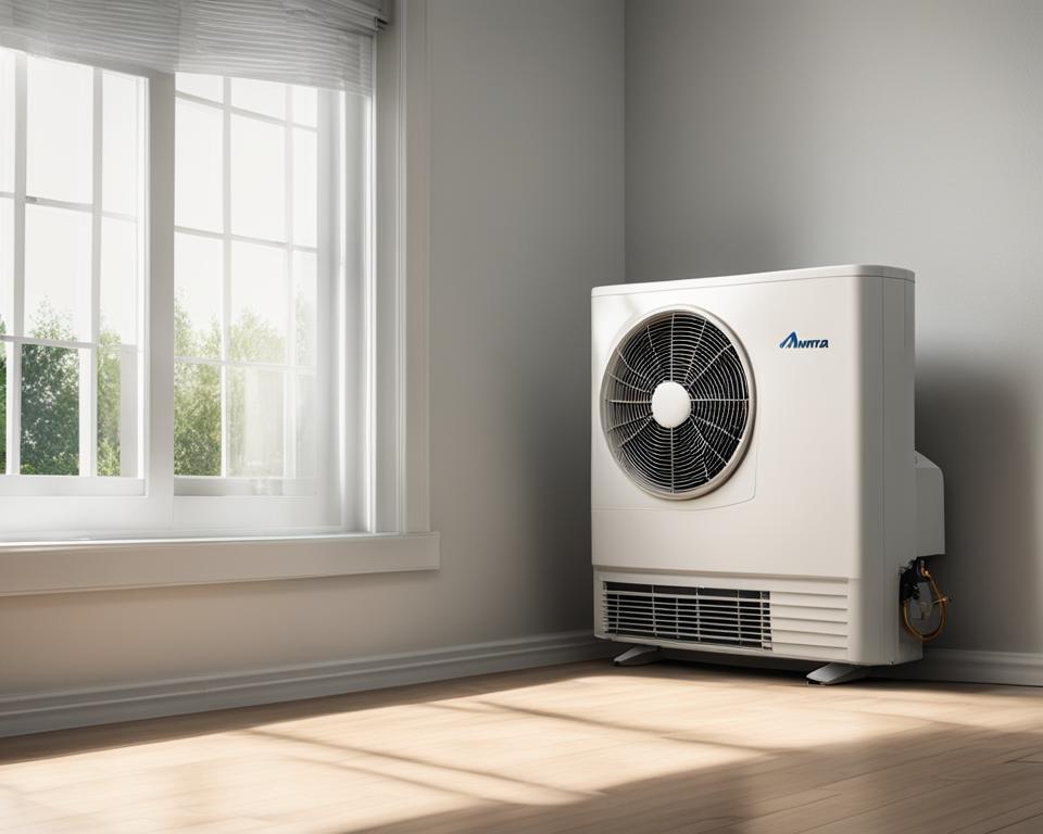 amana air conditioner not blowing hot air