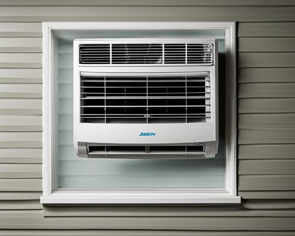 daikin mini split not blowing hot air