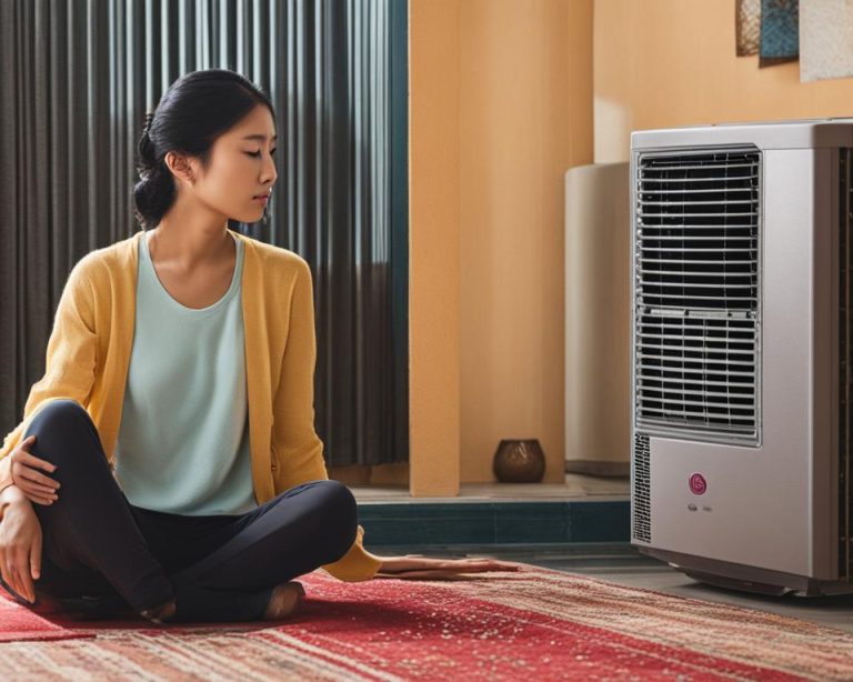 lg air conditioner not blowing cold air