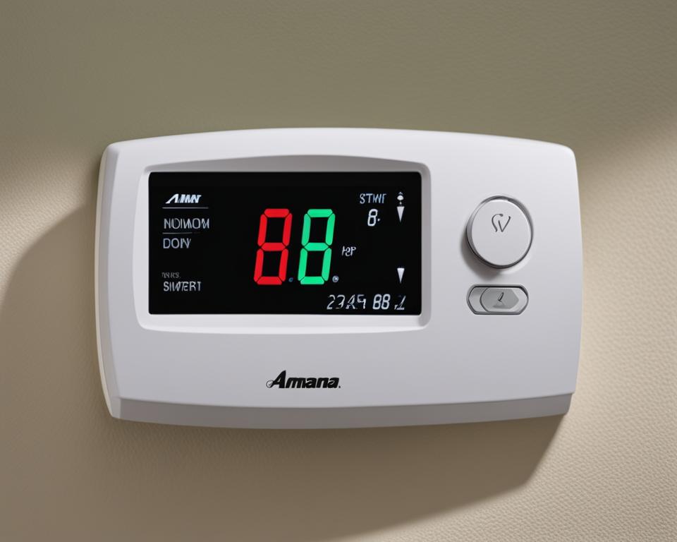 Amana AC thermostat