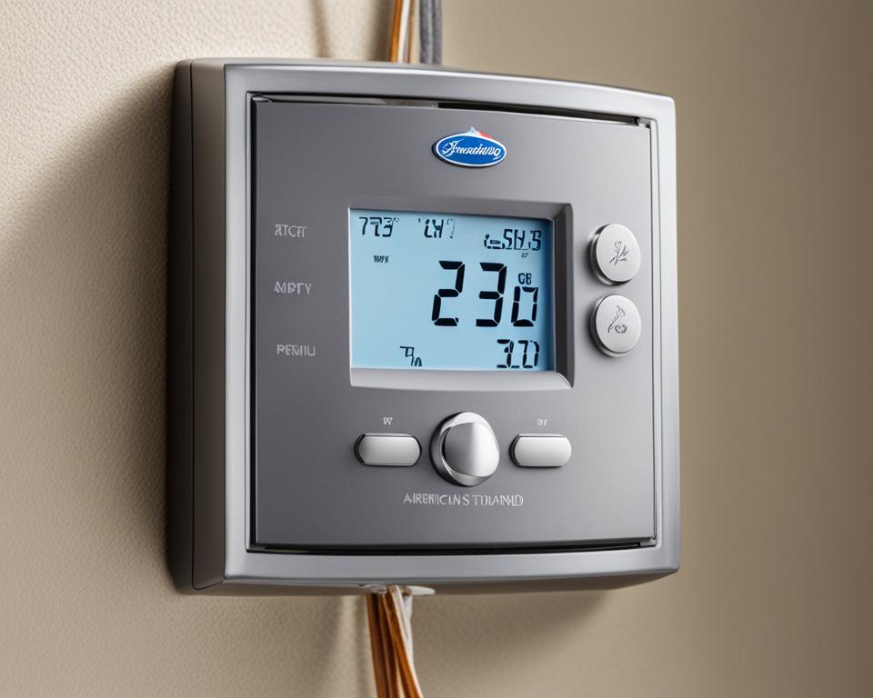 American Standard thermostat troubleshooting guide