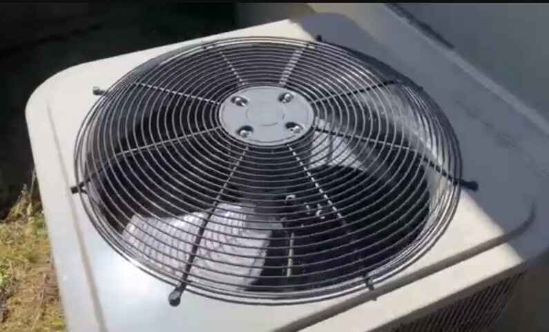 Bryant air conditioner fan is not spinning