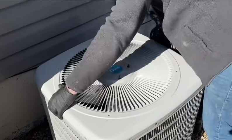 Inspect the ac Condenser