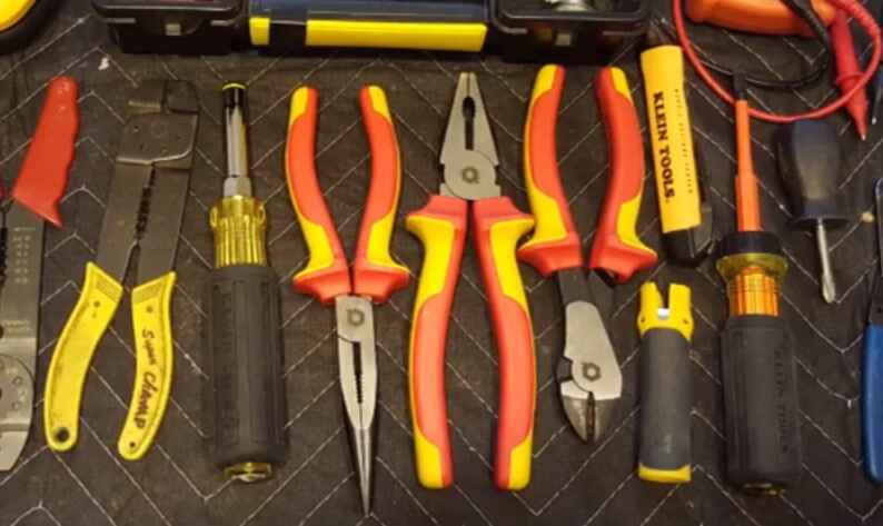 Tools and Materials for electrical work