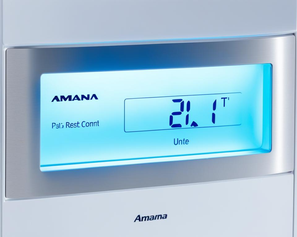 amana ptac unit reset