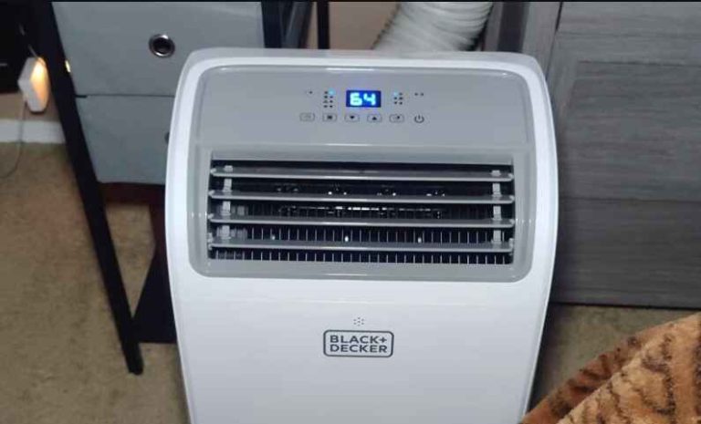 black and decker portable air conditioner troubleshooting