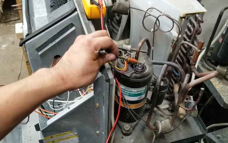 diy fixes of Amana AC compressor not running