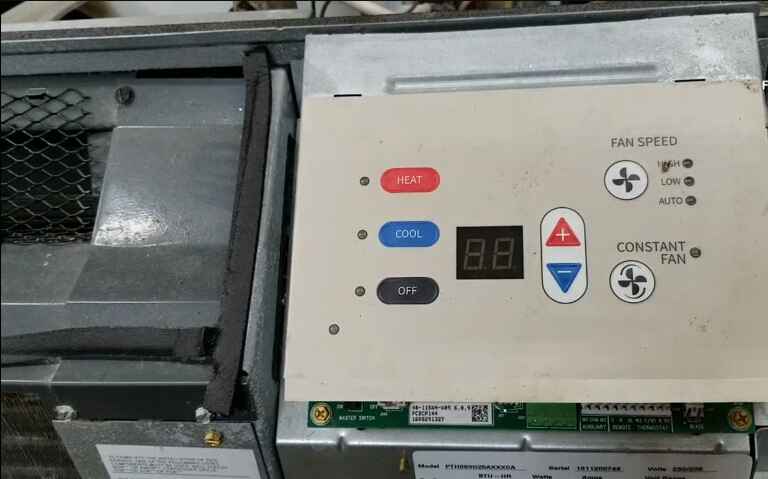 malfunctioning Amana AC compressor