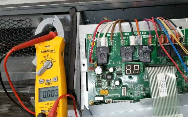 troubleshooting Amana AC compressor not running