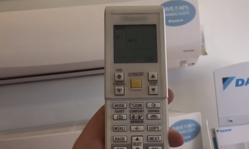 Daikin AC display not working